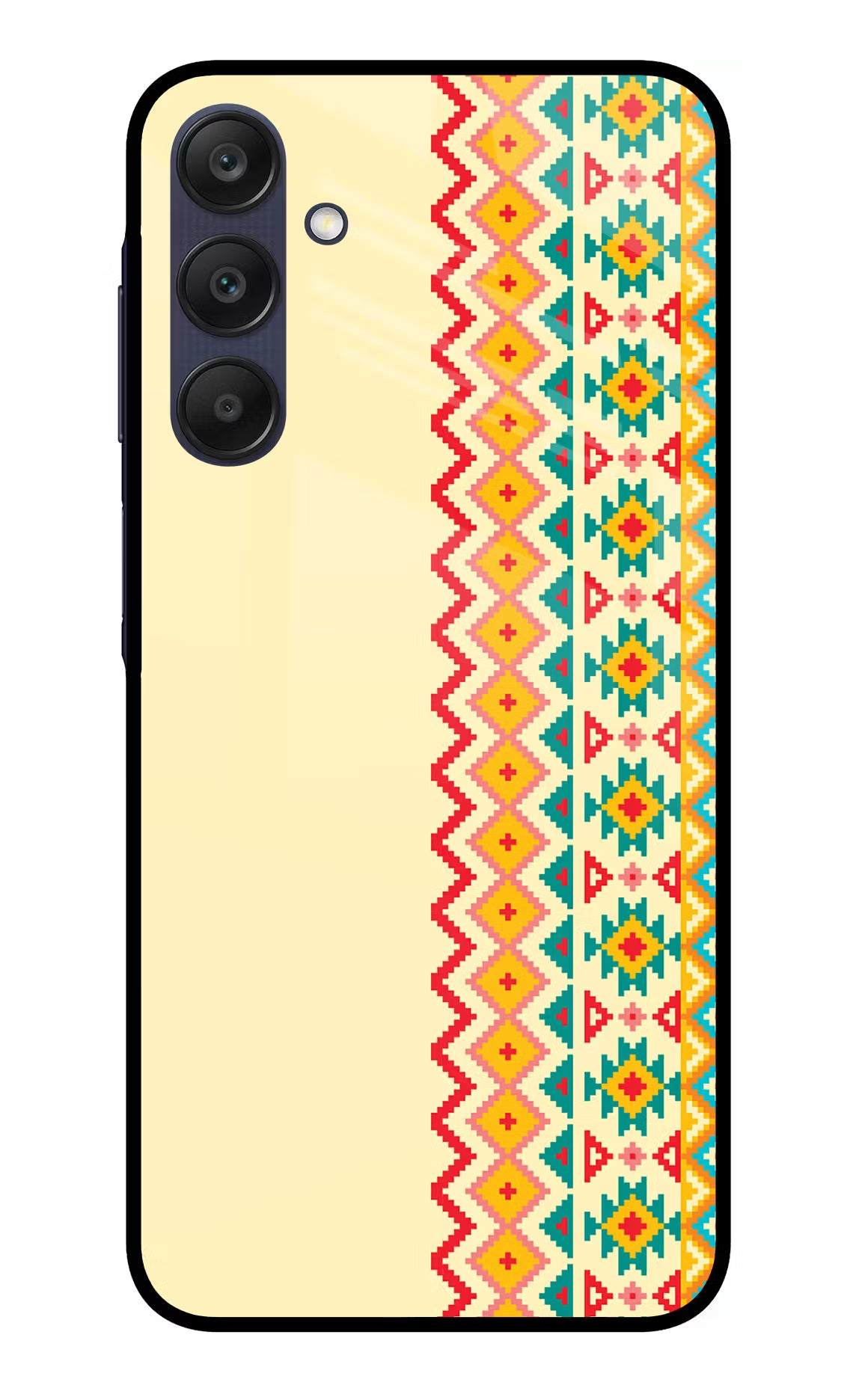 Ethnic Seamless Samsung A25 5G Glass Case
