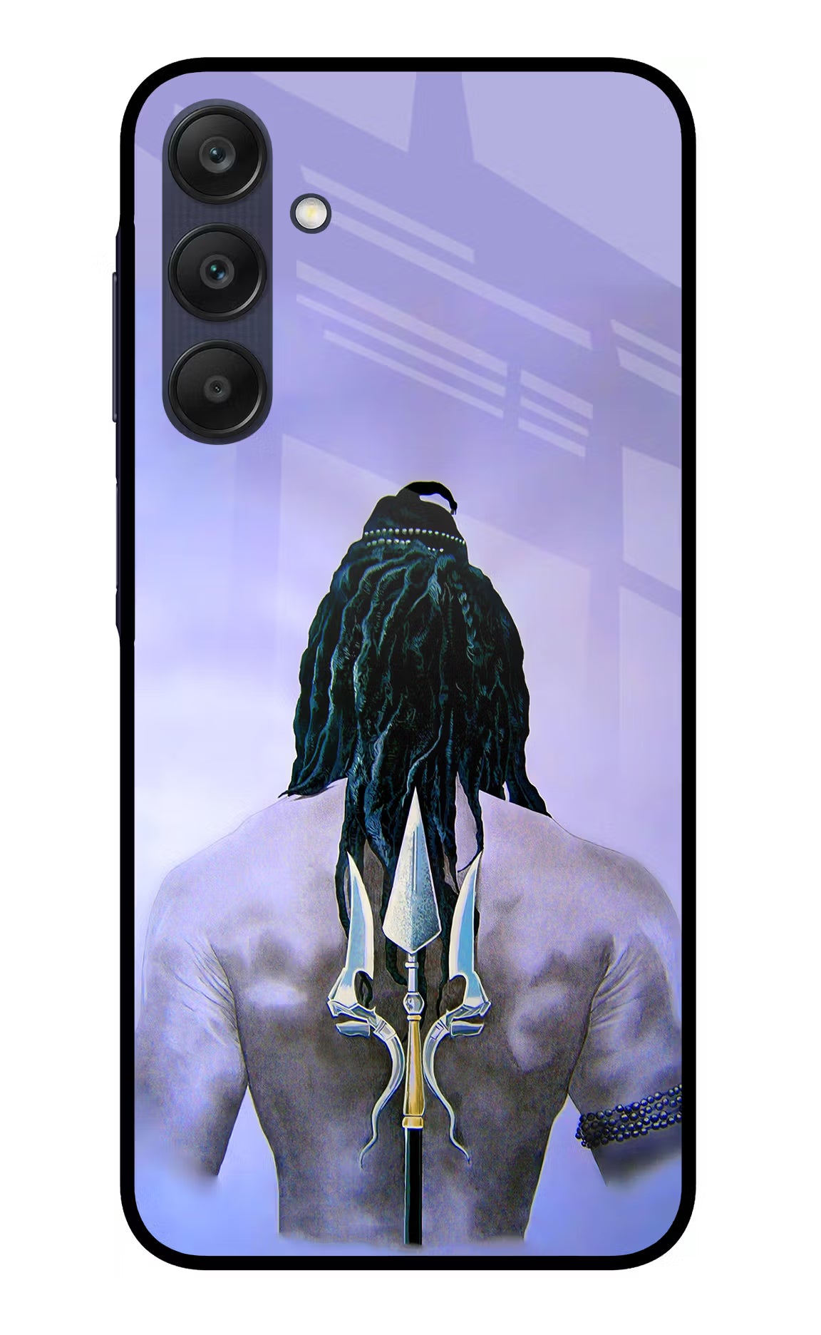 Shiva Samsung A25 5G Glass Case Back Cover by Casekaro