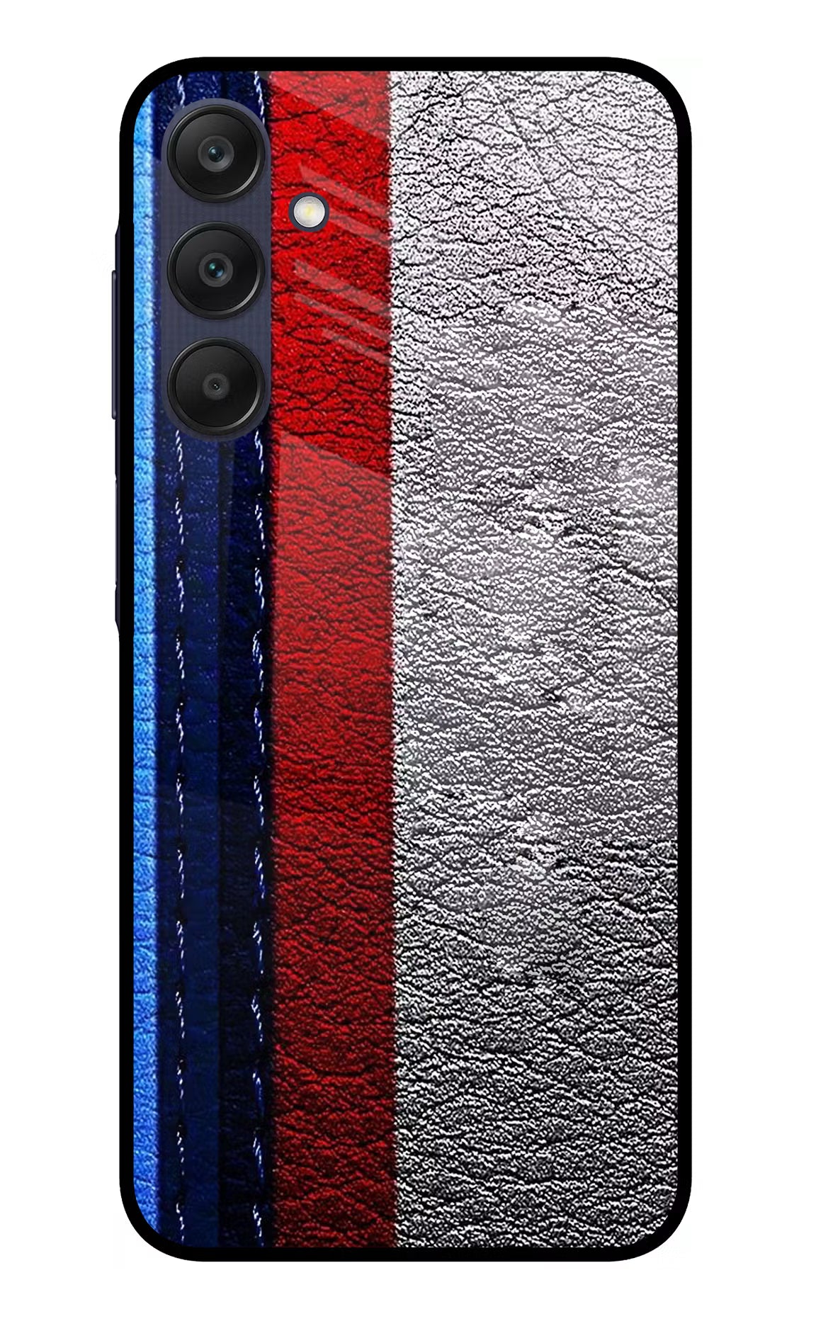 BMW Stripes Samsung A25 5G Glass Case