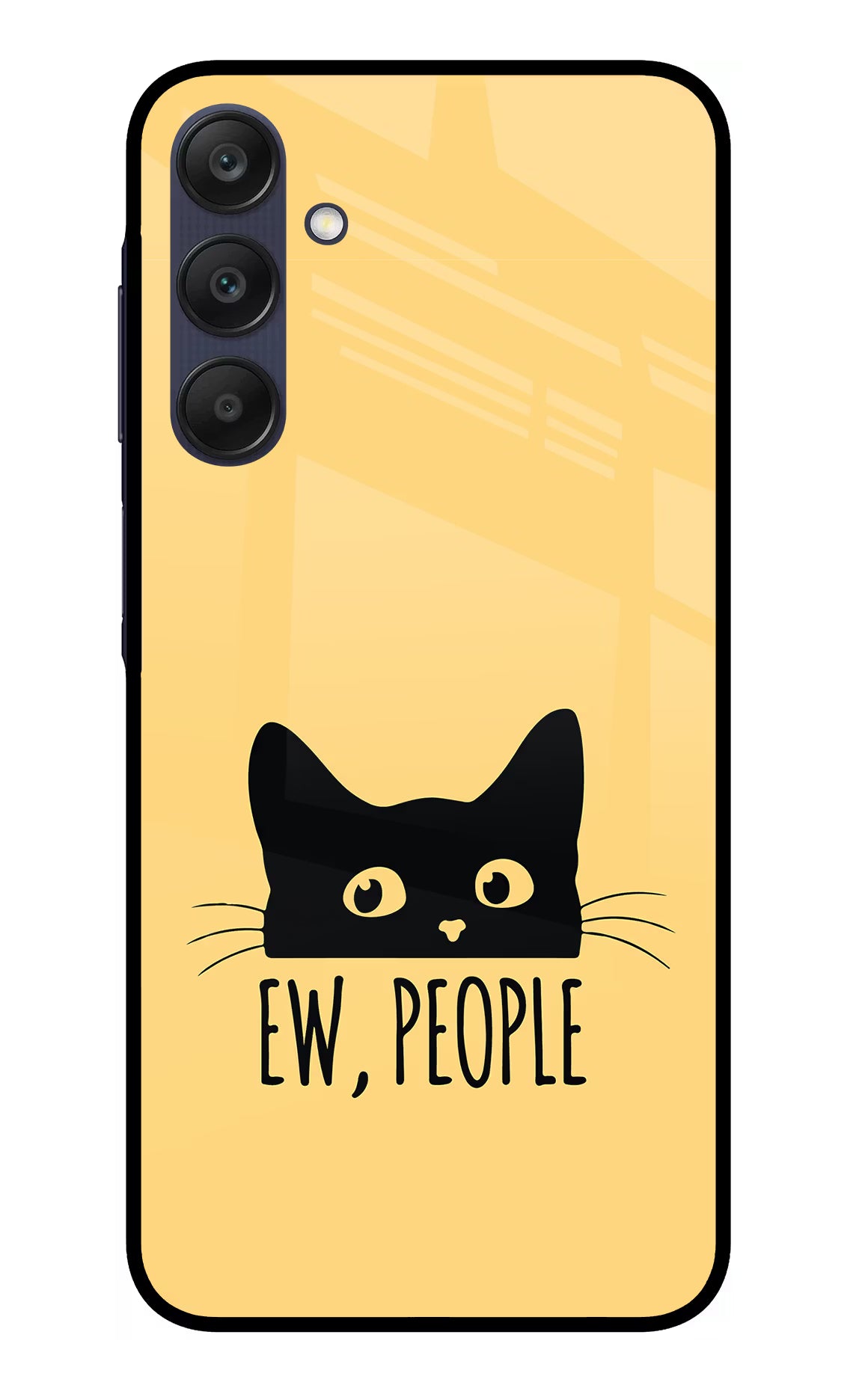 Ew People Catitude Samsung A25 5G Glass Case