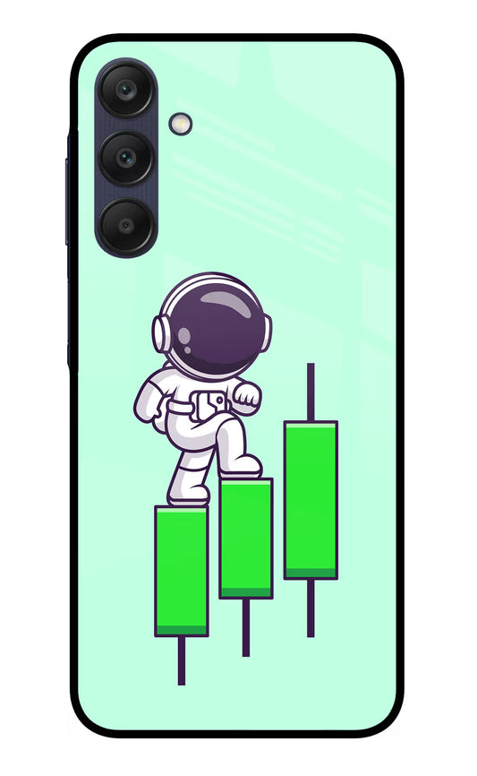 Astronaut Trader Samsung A25 5G Glass Case