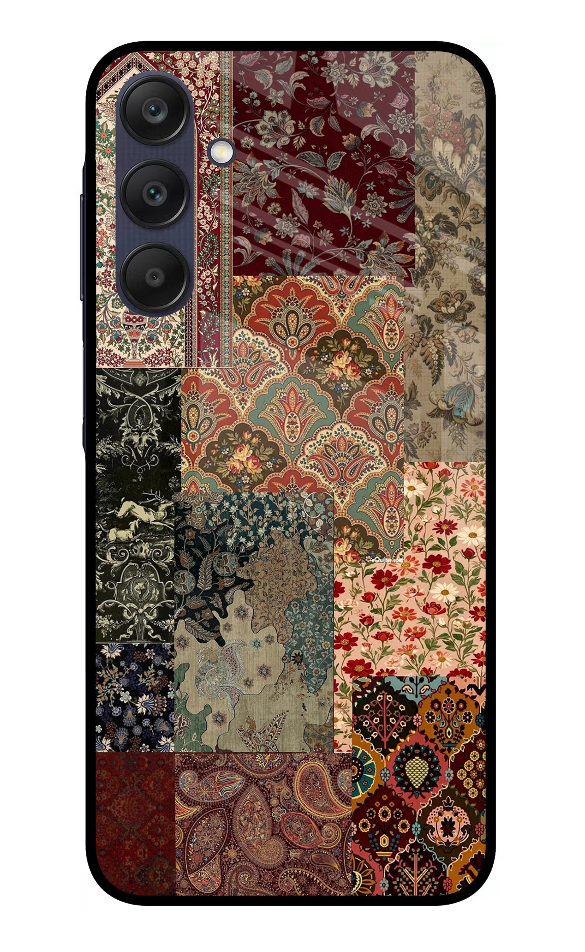 Desi Print Samsung A25 5G Glass Case Back Cover by Casekaro