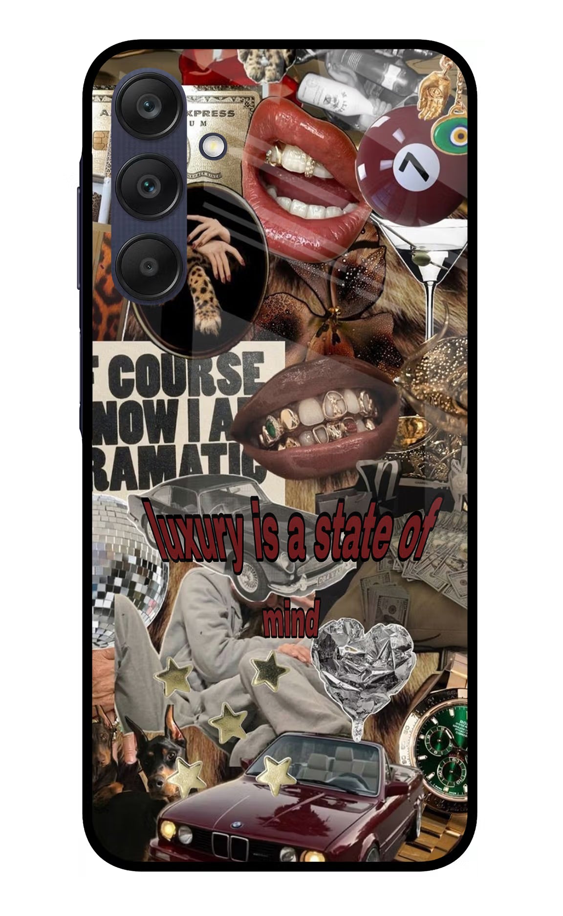 Luxury Samsung A25 5G Glass Case