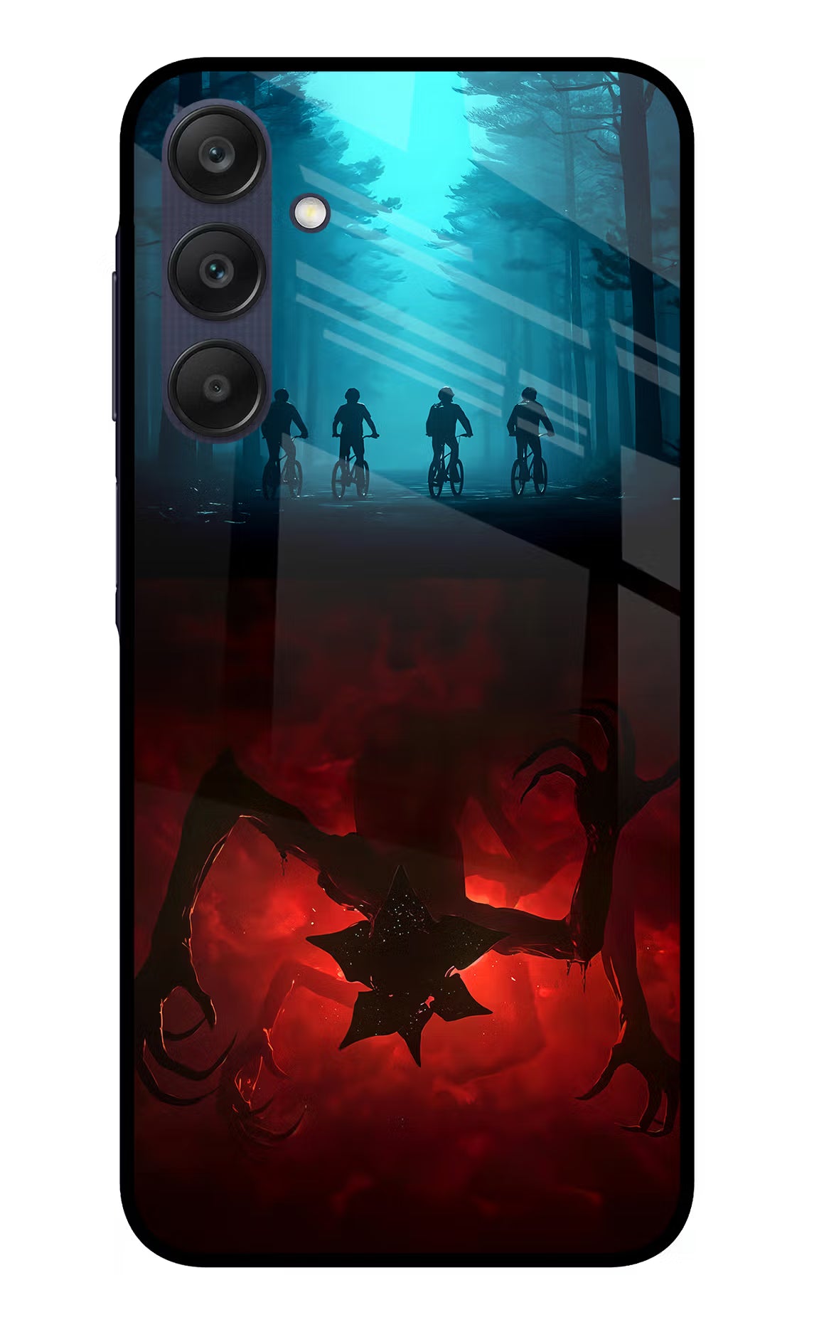 Ordinary Things Downside Up Samsung A25 5G Glass Case Back Cover by Casekaro