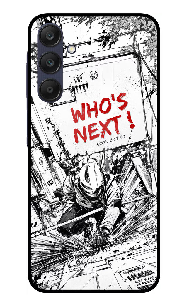 Who's Next Samsung A25 5G Glass Case