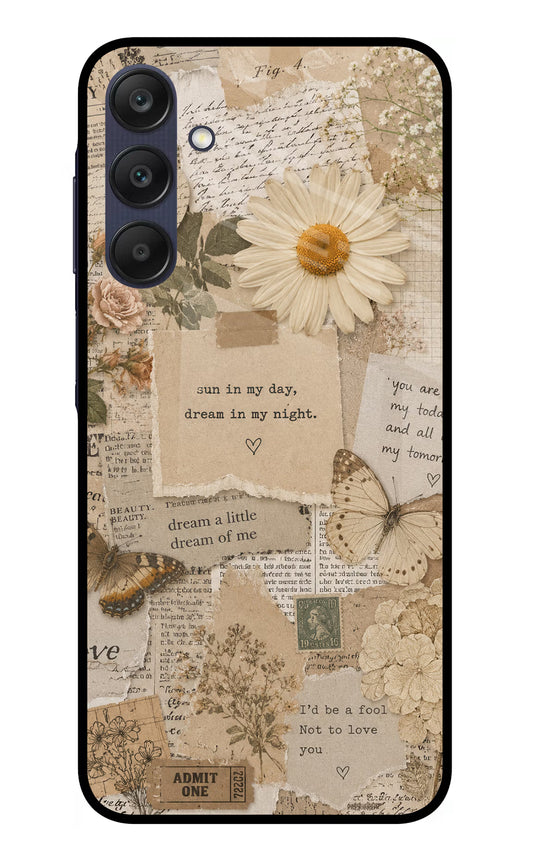 Vintage case Samsung A25 5G Glass Case