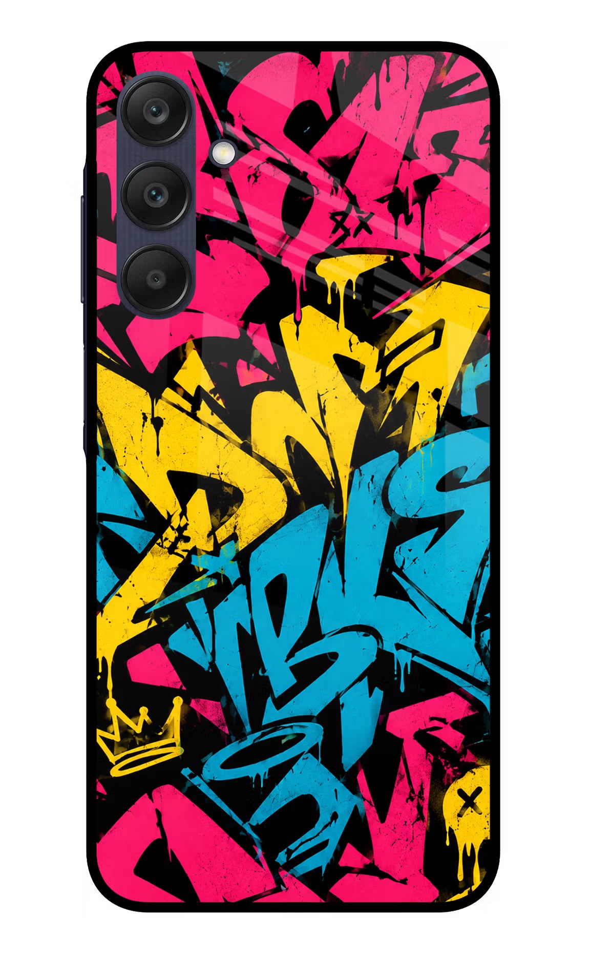 Graffiti Vibe Samsung A25 5G Glass Case