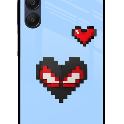 Peter Heart Samsung A25 5G Glass Case