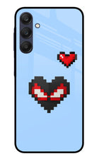 Peter Heart Samsung A25 5G Glass Case