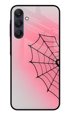 Pink Web Samsung A25 5G Glass Case