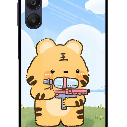 Tiger Treat Samsung A25 5G Glass Case
