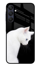 Snow Gaze Samsung A25 5G Glass Case
