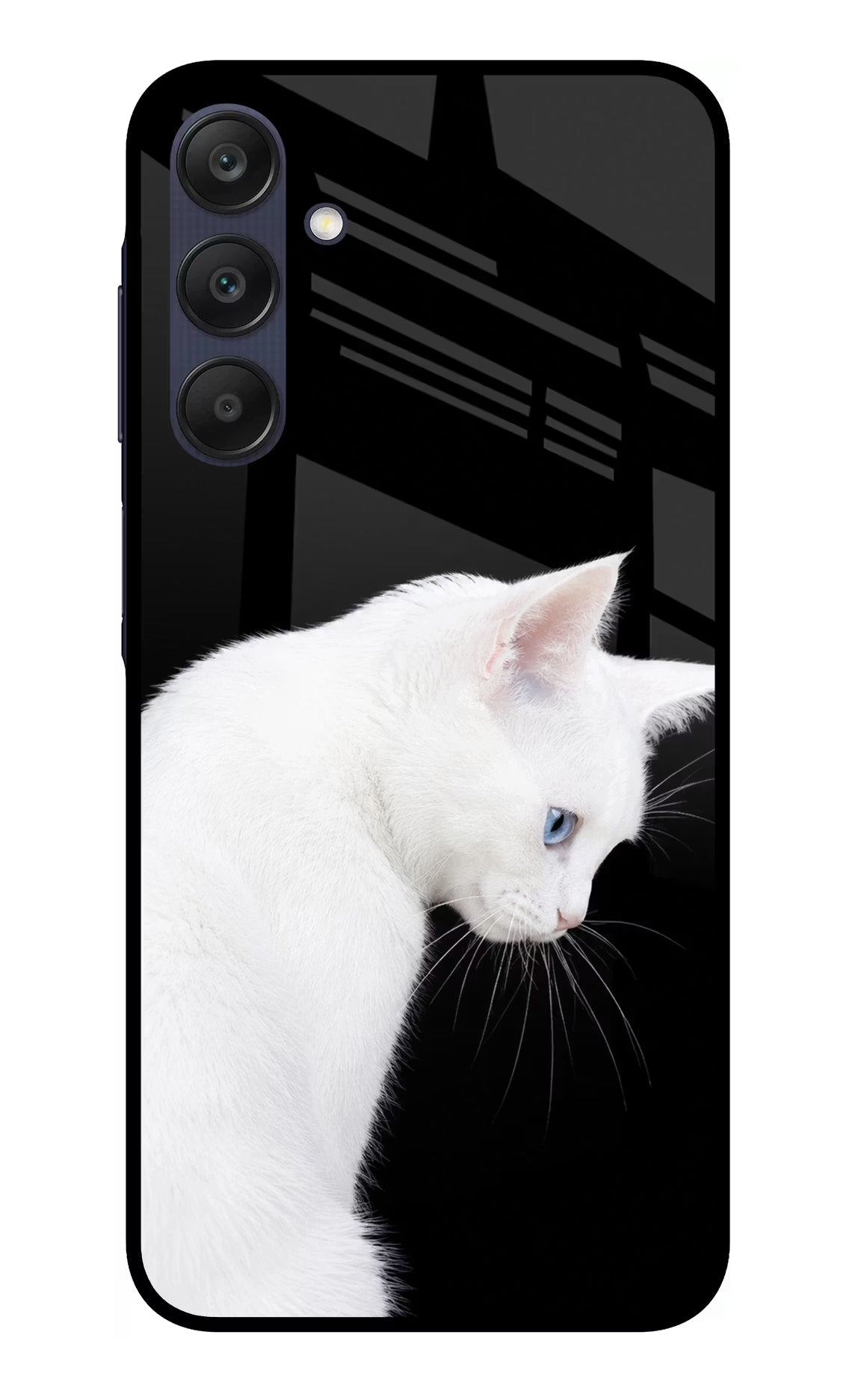 Snow Gaze Samsung A25 5G Glass Case