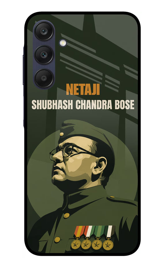 Netaji Legacy Samsung A25 5G Glass Case