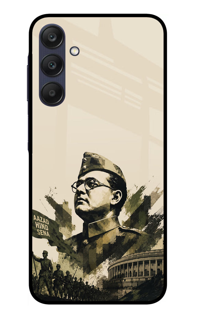 Netaji Rising Samsung A25 5G Glass Case