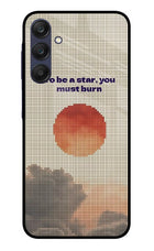 Pixel Sun Samsung A25 5G Glass Case