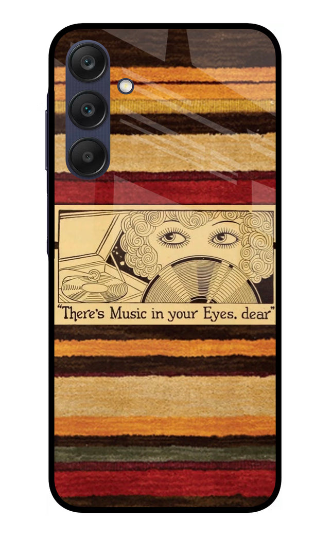 Vinyl Stripes Samsung A25 5G Glass Case
