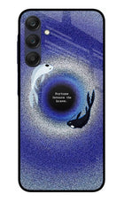 Dark Koi Samsung A25 5G Glass Case