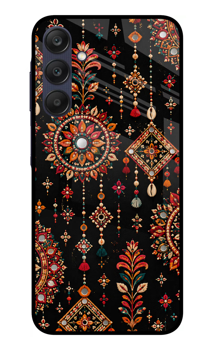 Boho Noir Samsung A25 5G Back Cover, Glass case