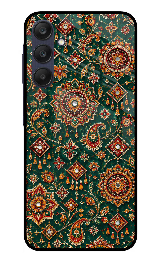 Green Pataka Samsung A25 5G Glass Case