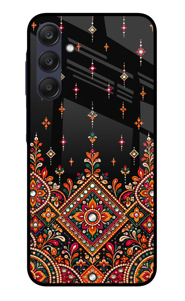Noir Mehfil Samsung A25 5G Glass Case
