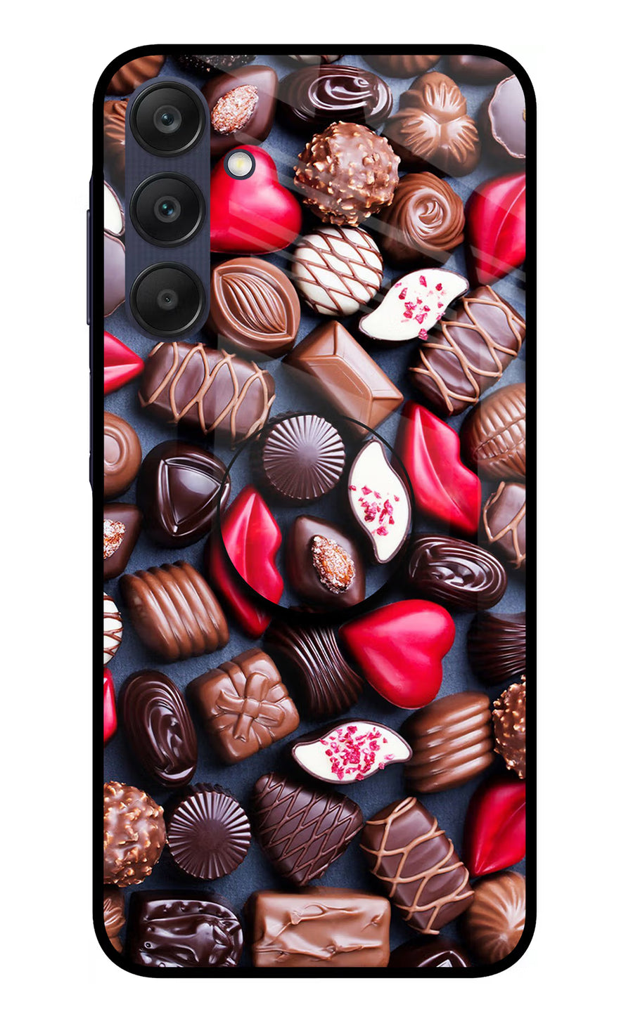 Chocolates Samsung A25 5G Pop Case, Glass case