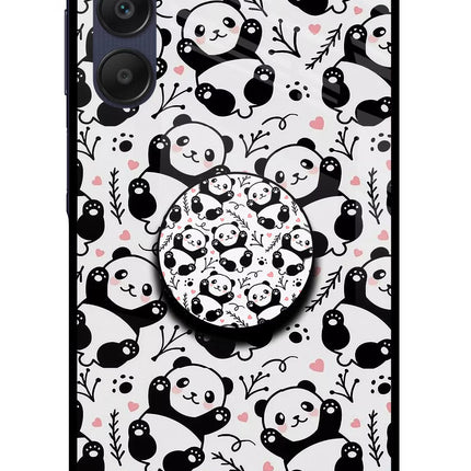 Cute Panda Samsung A25 5G Pop Case by Casekaro