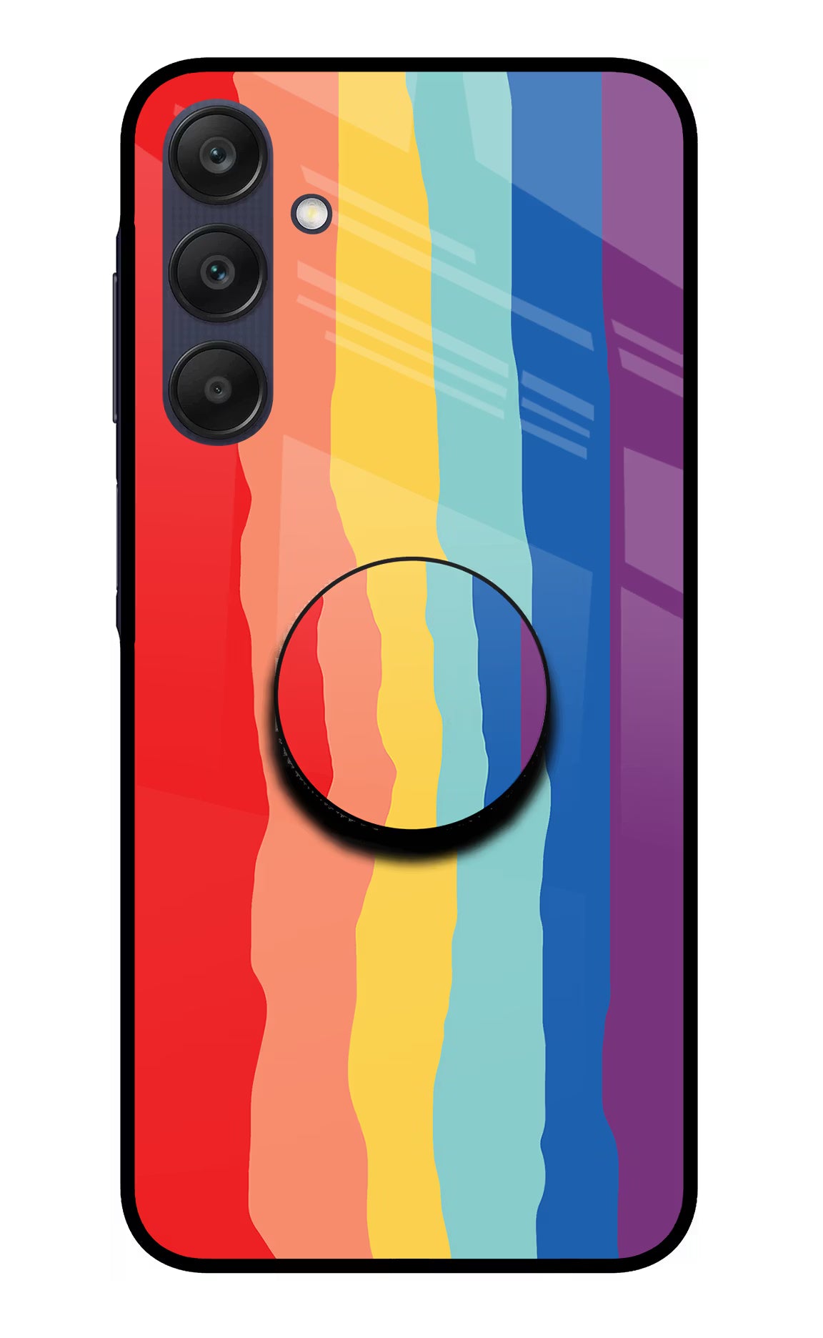 Rainbow Samsung A25 5G Pop Case by Casekaro