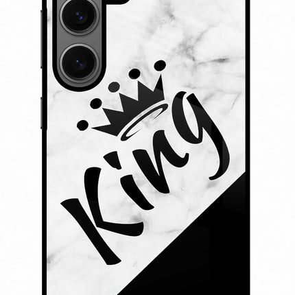 King Samsung S24 Glass Case