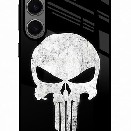 Punisher Skull Samsung S24 Glass Case
