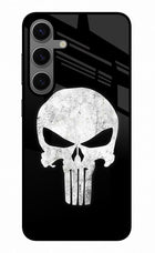 Punisher Skull Samsung S24 Glass Case