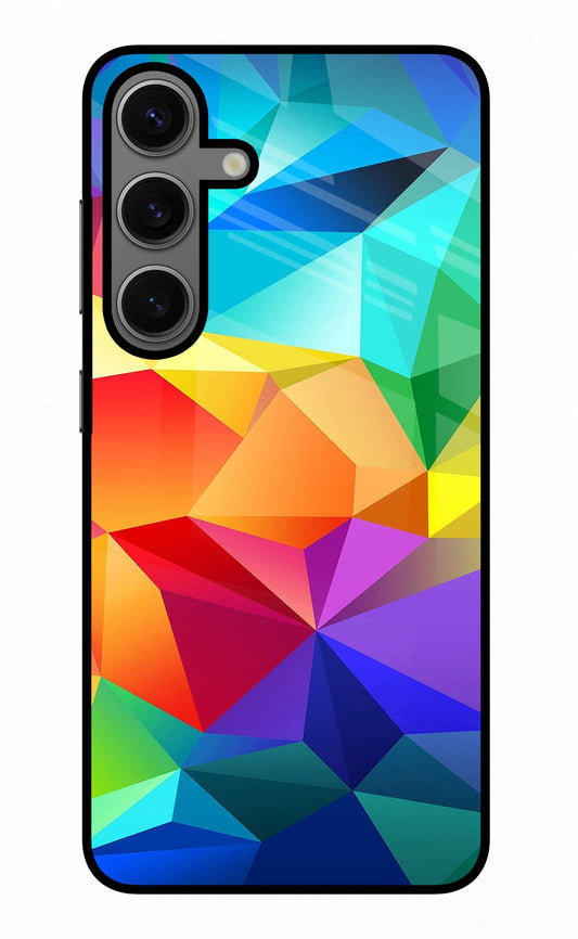 Abstract Pattern Samsung S24 Glass Case
