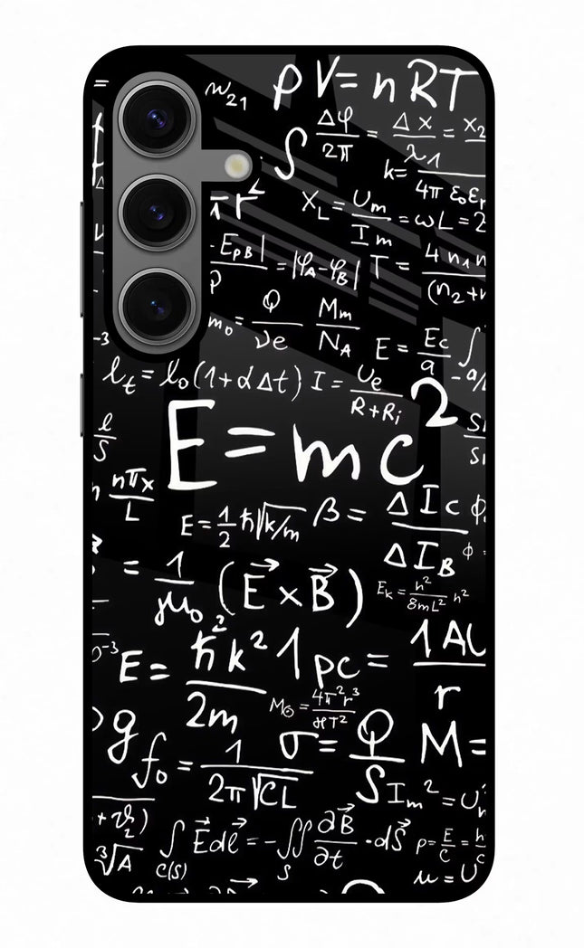 Physics Formula Samsung S24 Glass Case