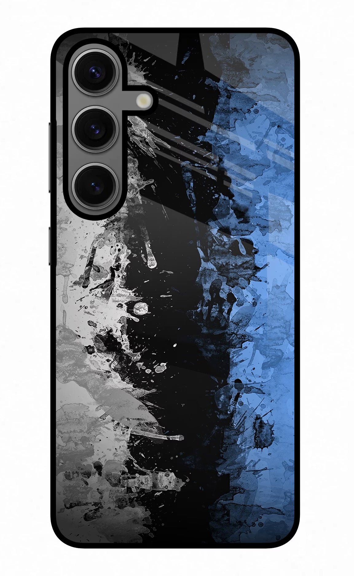 Artistic Design Samsung S24 Glass Case Back Cover by Casekaro