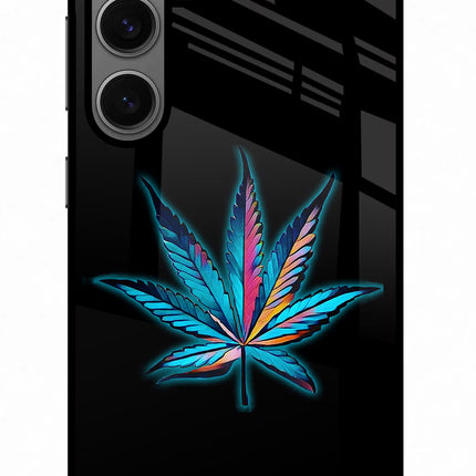 Weed Samsung S24 Glass Case