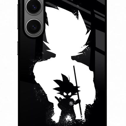 Goku Shadow Samsung S24 Glass Case