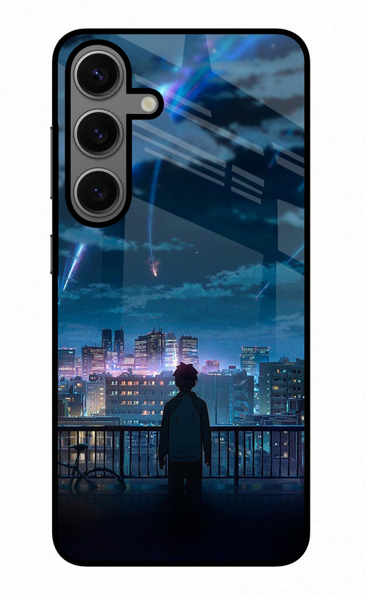 Anime Samsung S24 Glass Case