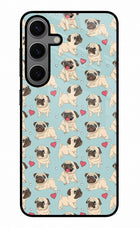Pug Dog Samsung S24 Glass Case