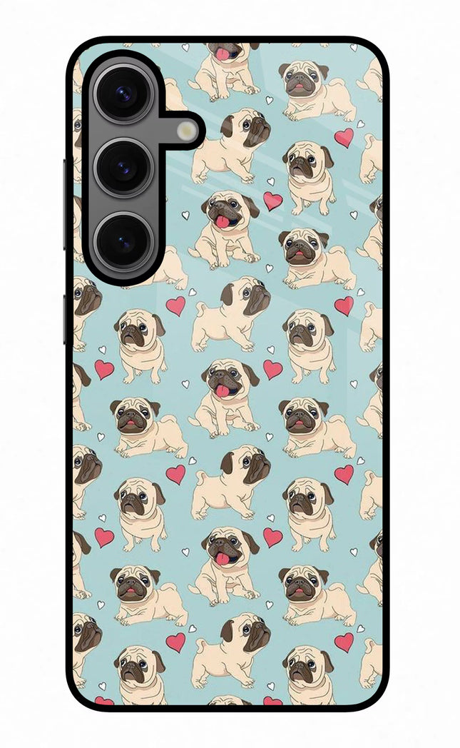 Pug Dog Samsung S24 Glass Case