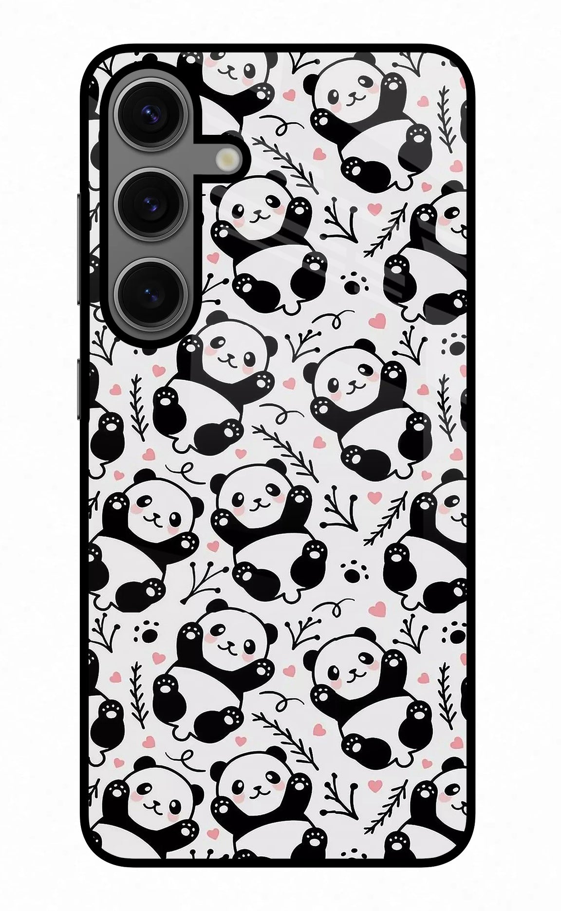 Cute Panda Samsung S24 Back Cover