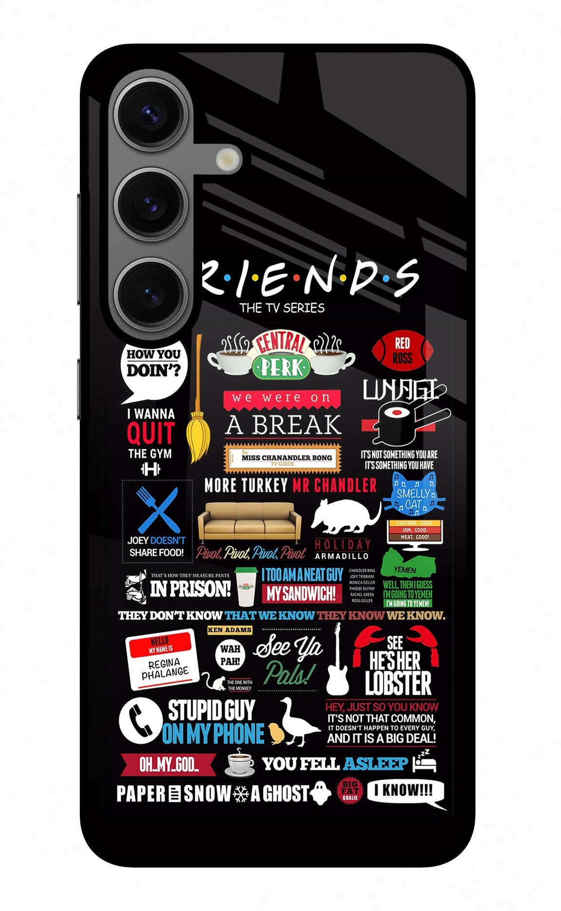 FRIENDS Samsung S24 Back Cover