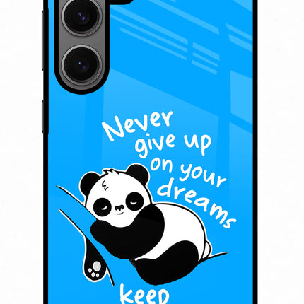 Keep Sleeping Samsung S24 Glass Case