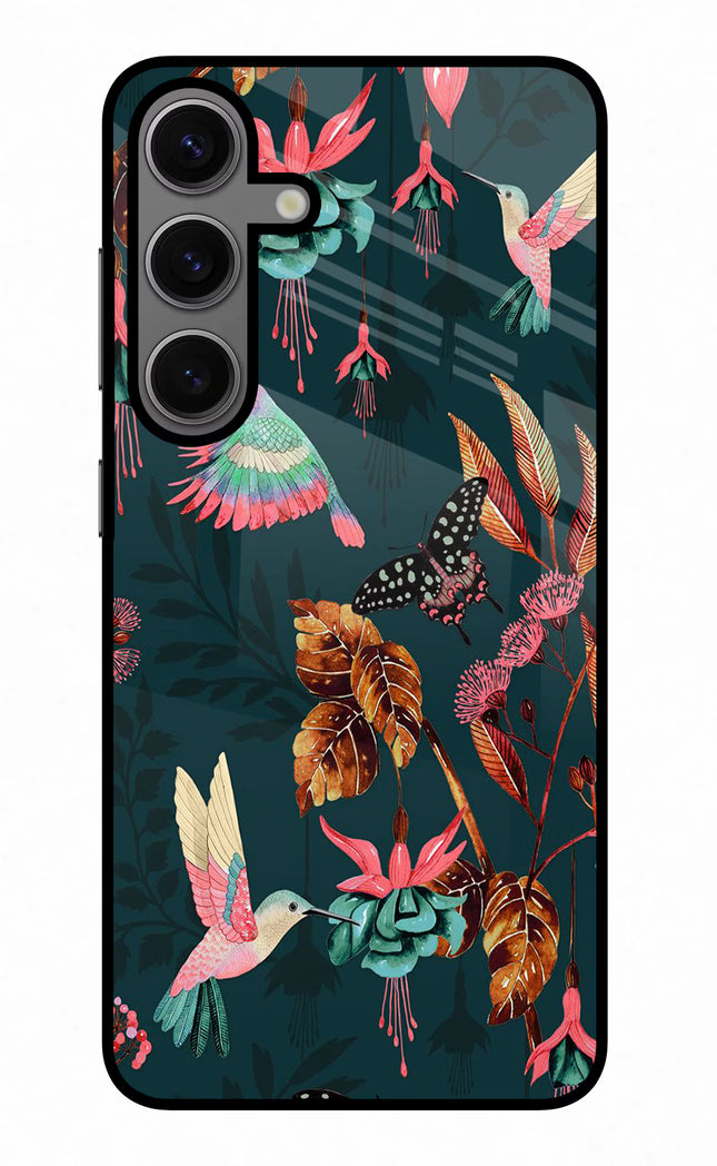 Birds Samsung S24 Glass Case