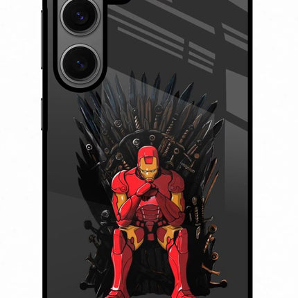Ironman Throne Samsung S24 Glass Case