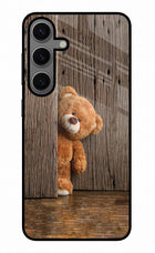 Teddy Wooden Samsung S24 Glass Case