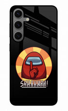 Among Us Shhh! Samsung S24 Glass Case