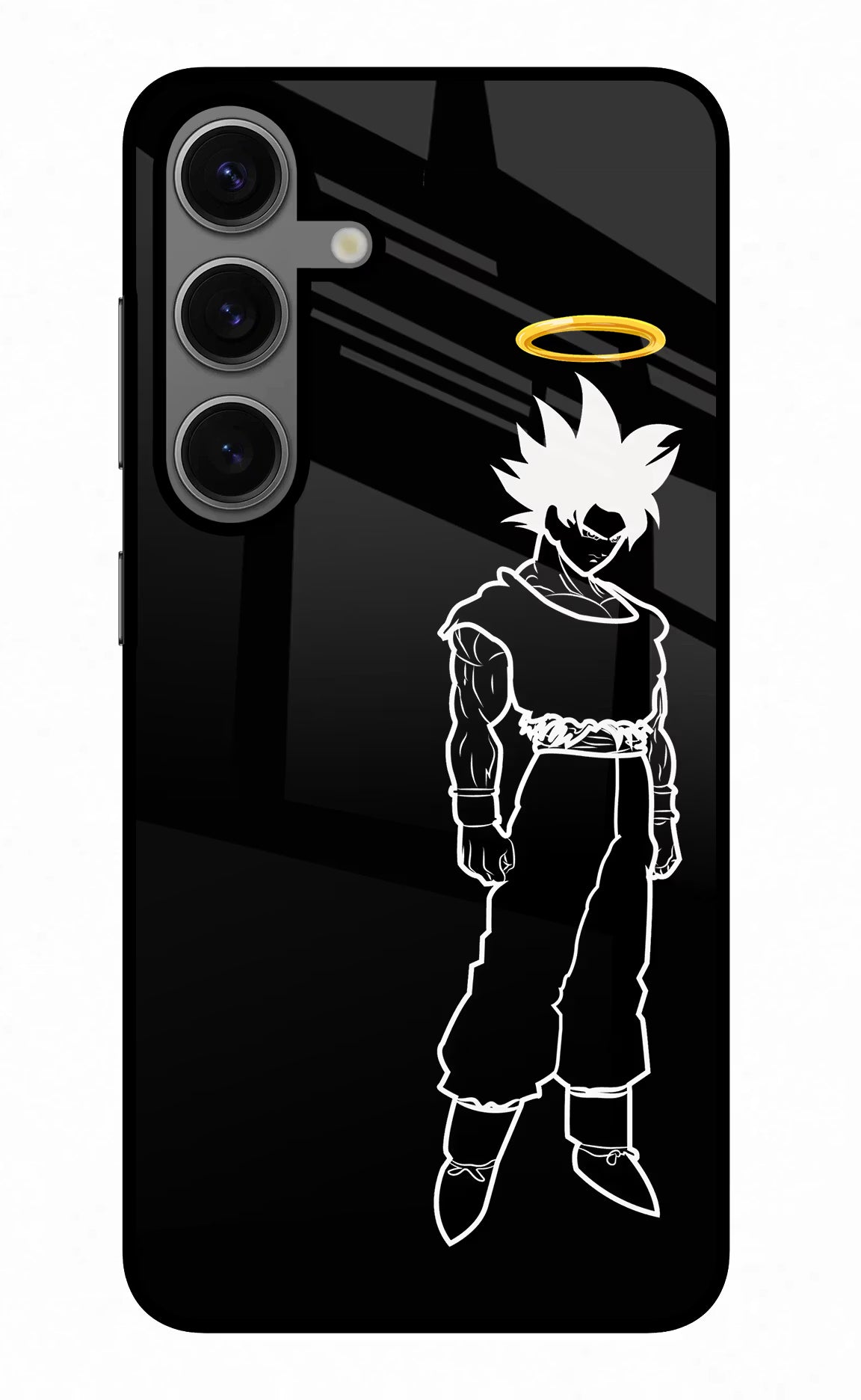 DBS Character Samsung S24 Glass Case Back Cover by Casekaro