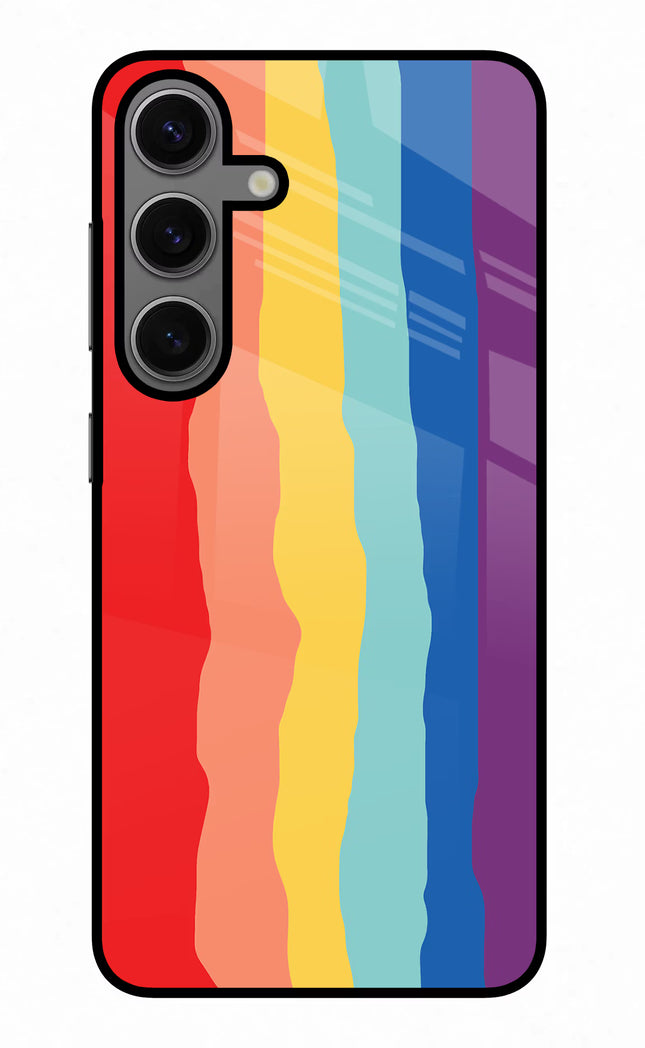 Rainbow Samsung S24 Glass Case