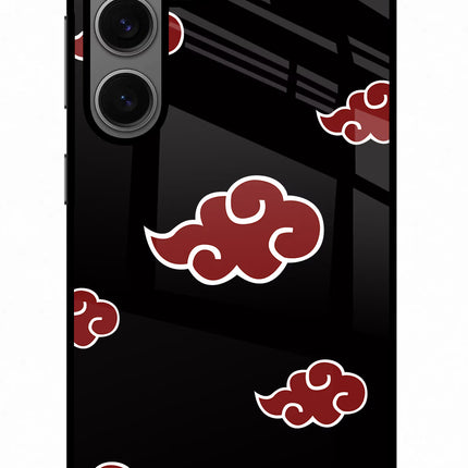 Akatsuki Samsung S24 Glass Case Back Cover by Casekaro