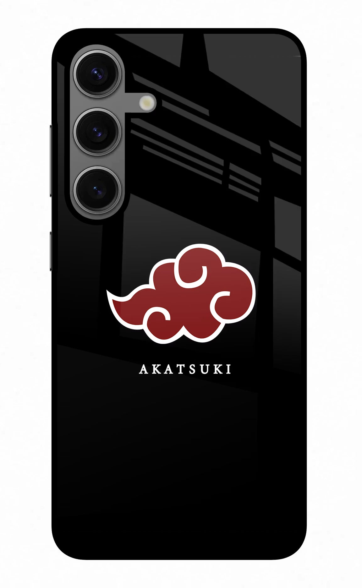 Akatsuki Samsung S24 Glass Case Back Cover by Casekaro